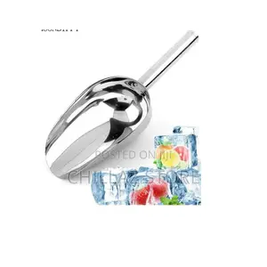 Stainless Steel Ice Scoop.