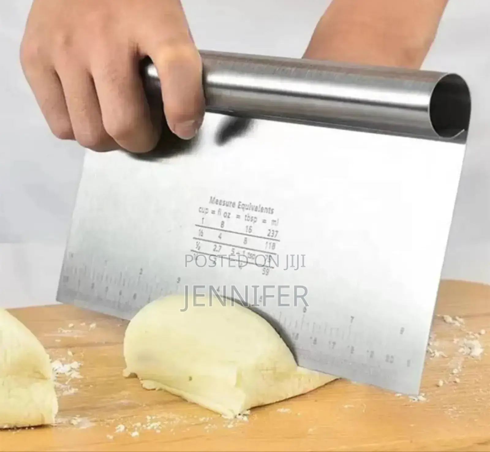 Multifunctional Stainless Steel Dough Cutter