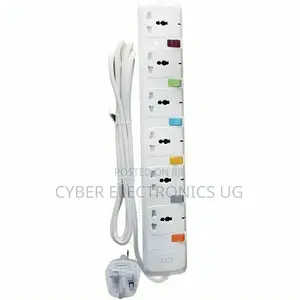 G T 6 Way Socket Extension Cable With Overload Protection