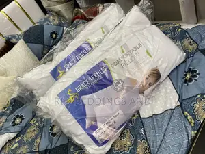 Fiber Pillows / a Pair It Has Two Pillows