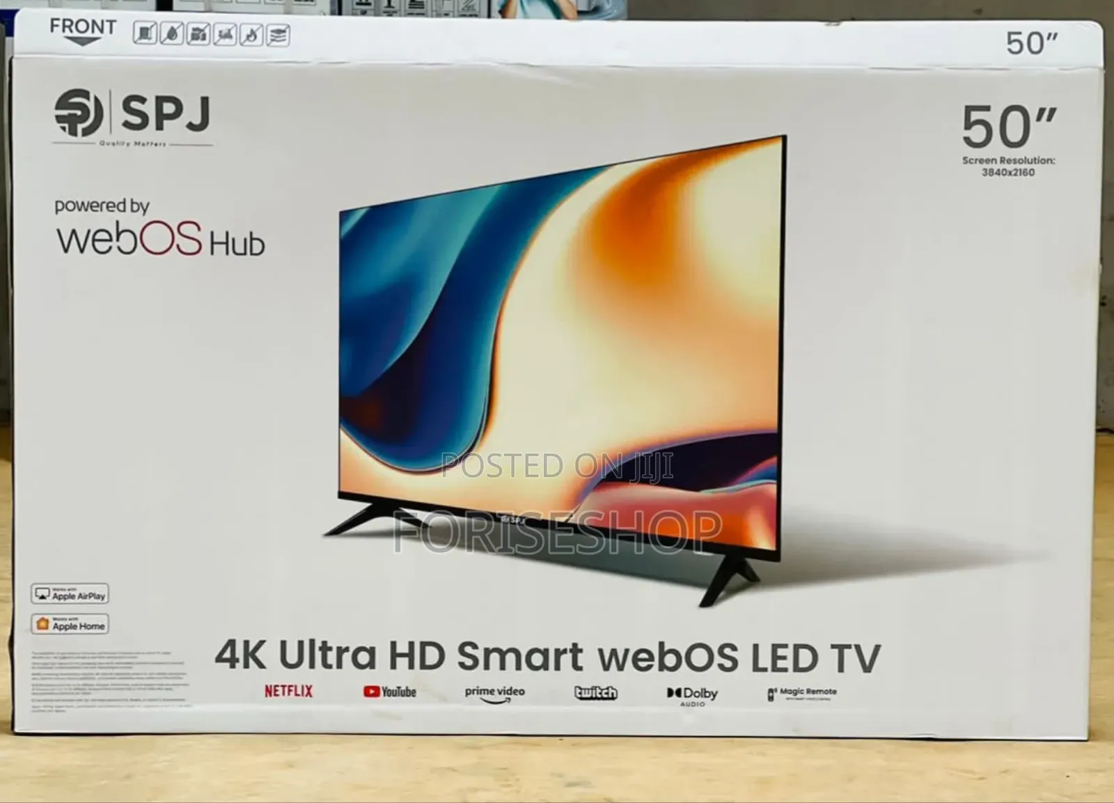 SPJ 50inch Smart Uhd Webos Hub TVS 3yr Warranty