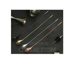 Stainless Steel Cocktail Mixing Spoon.