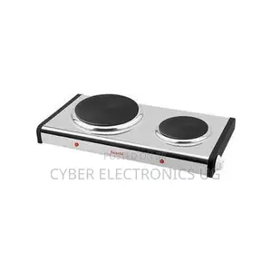 Saachi 2500w Double Hot Plate Stainless Steel