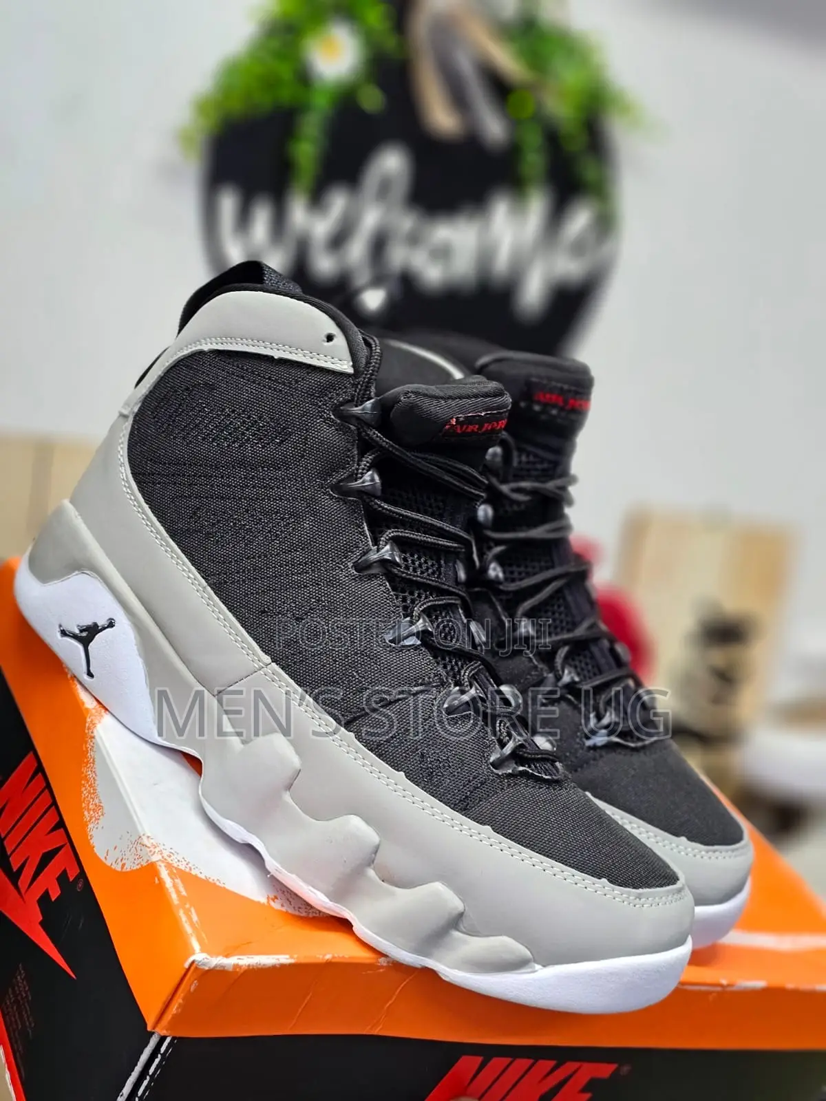 Air Jordan 9 Retro Gray Black