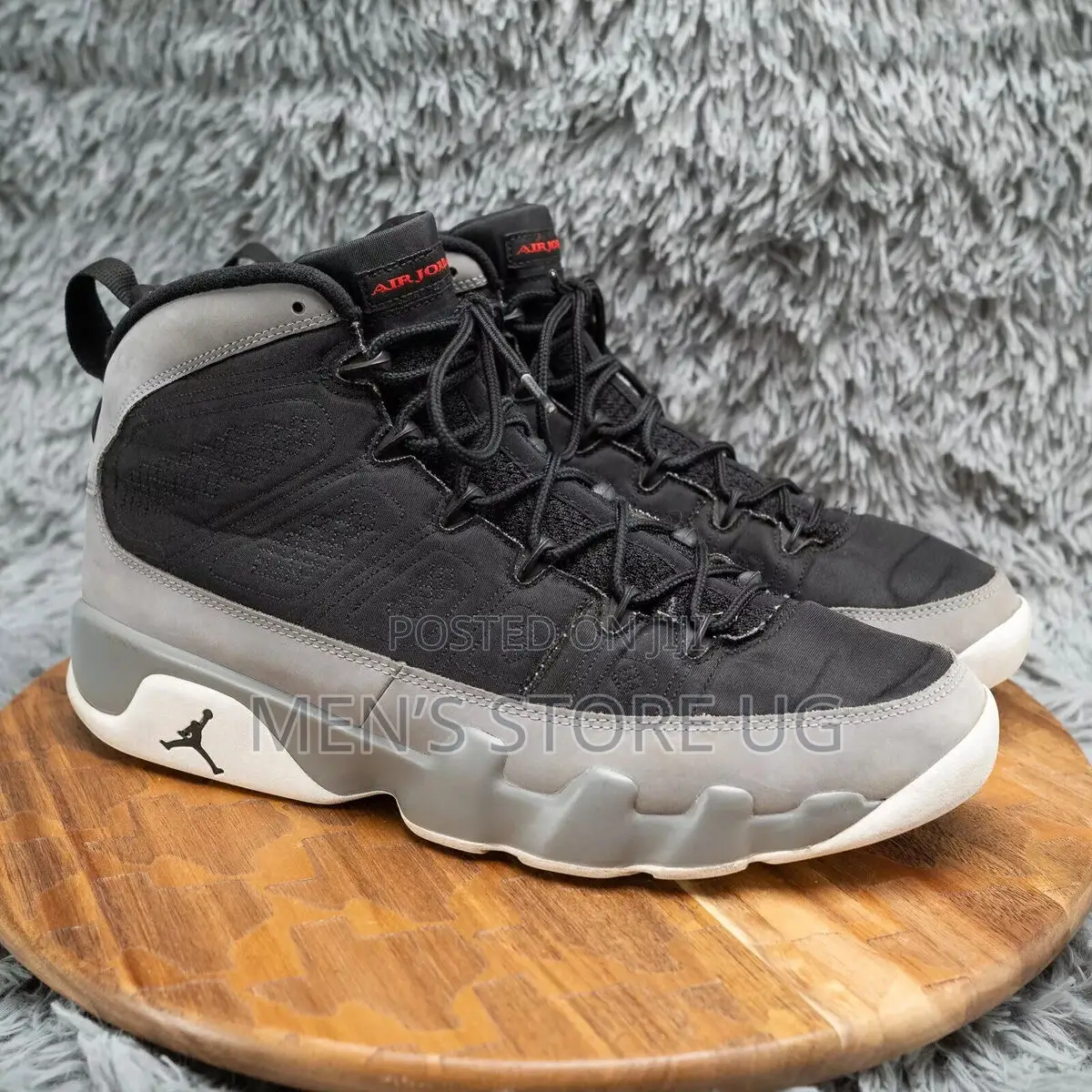 Air Jordan 9 Retro Gray Black