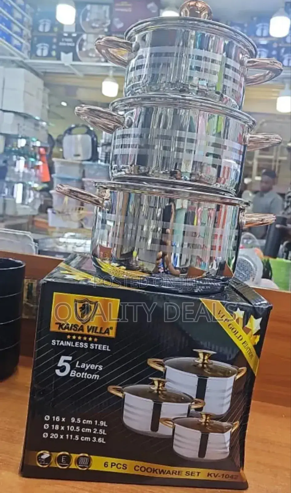 Kaisa Villa 6pcs Cookware Set
