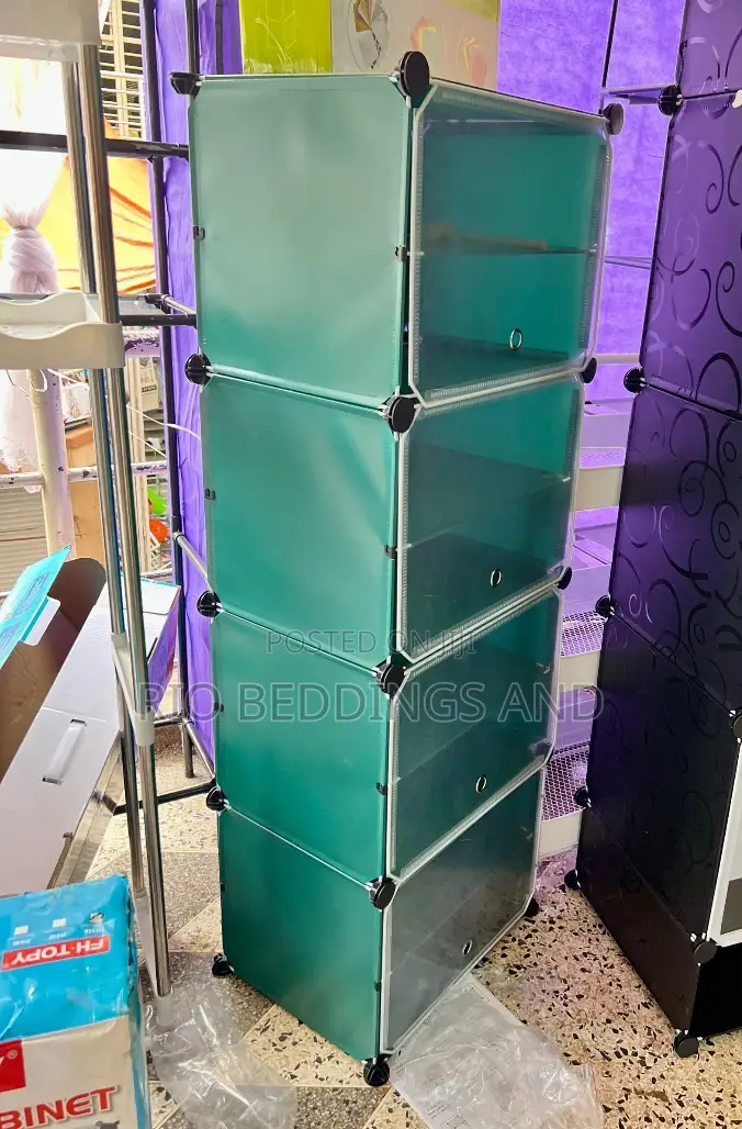 Plastic Shoe Rack With 8 Layers