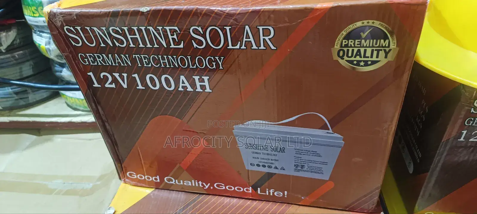 Sunshine Battery at 100ah