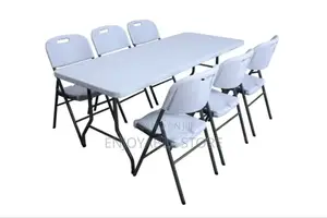 Set of Portable Foldable Chairs and Table