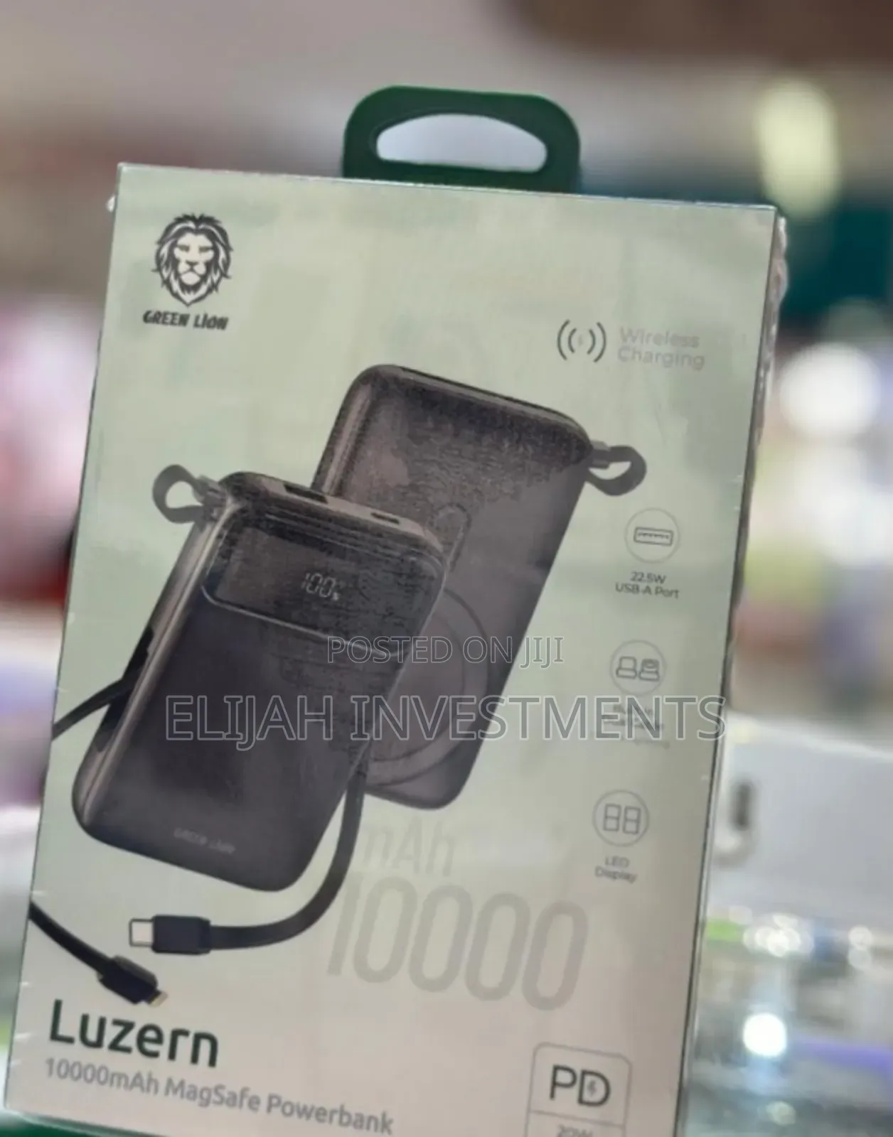 New Green Lion Luzern Mag Safe 100000mah Power Bank