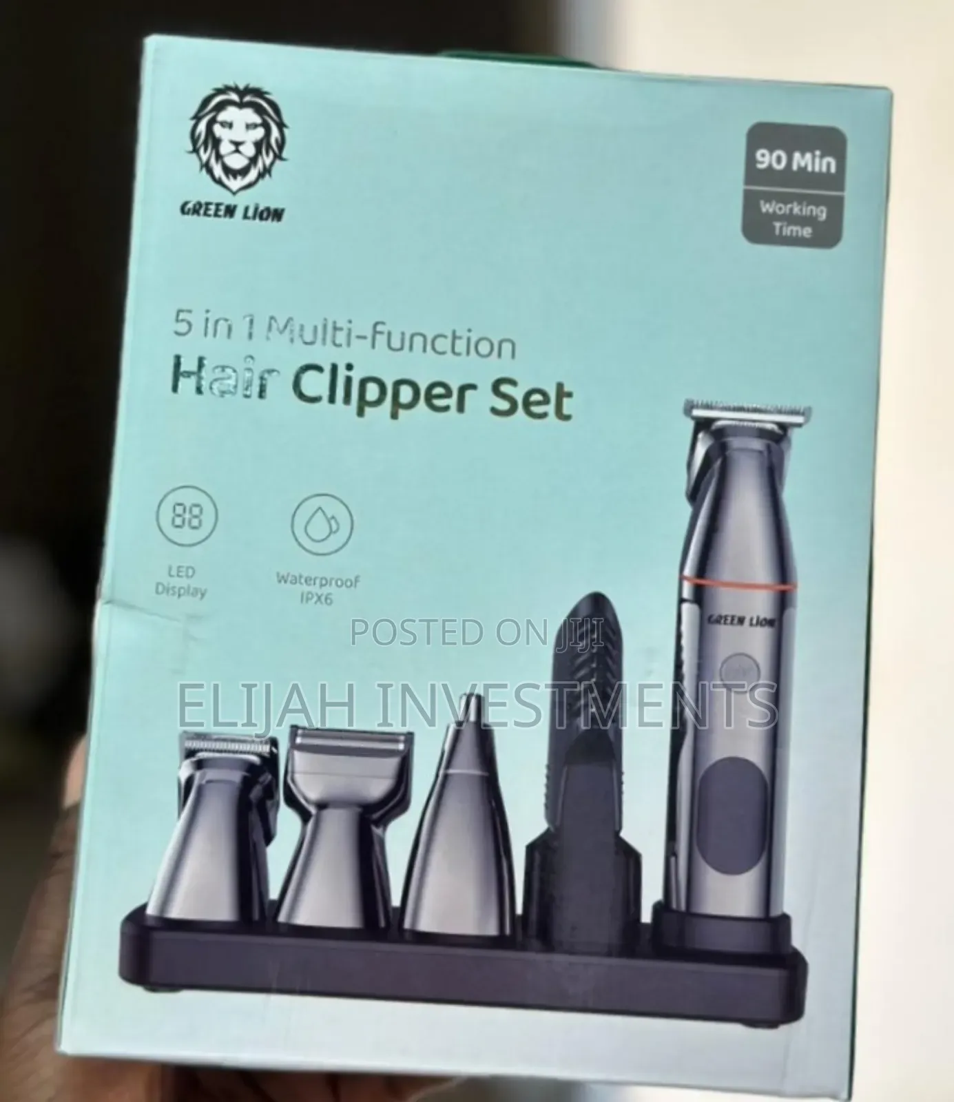 Brand New Green Lion 2 in 1 Clippers