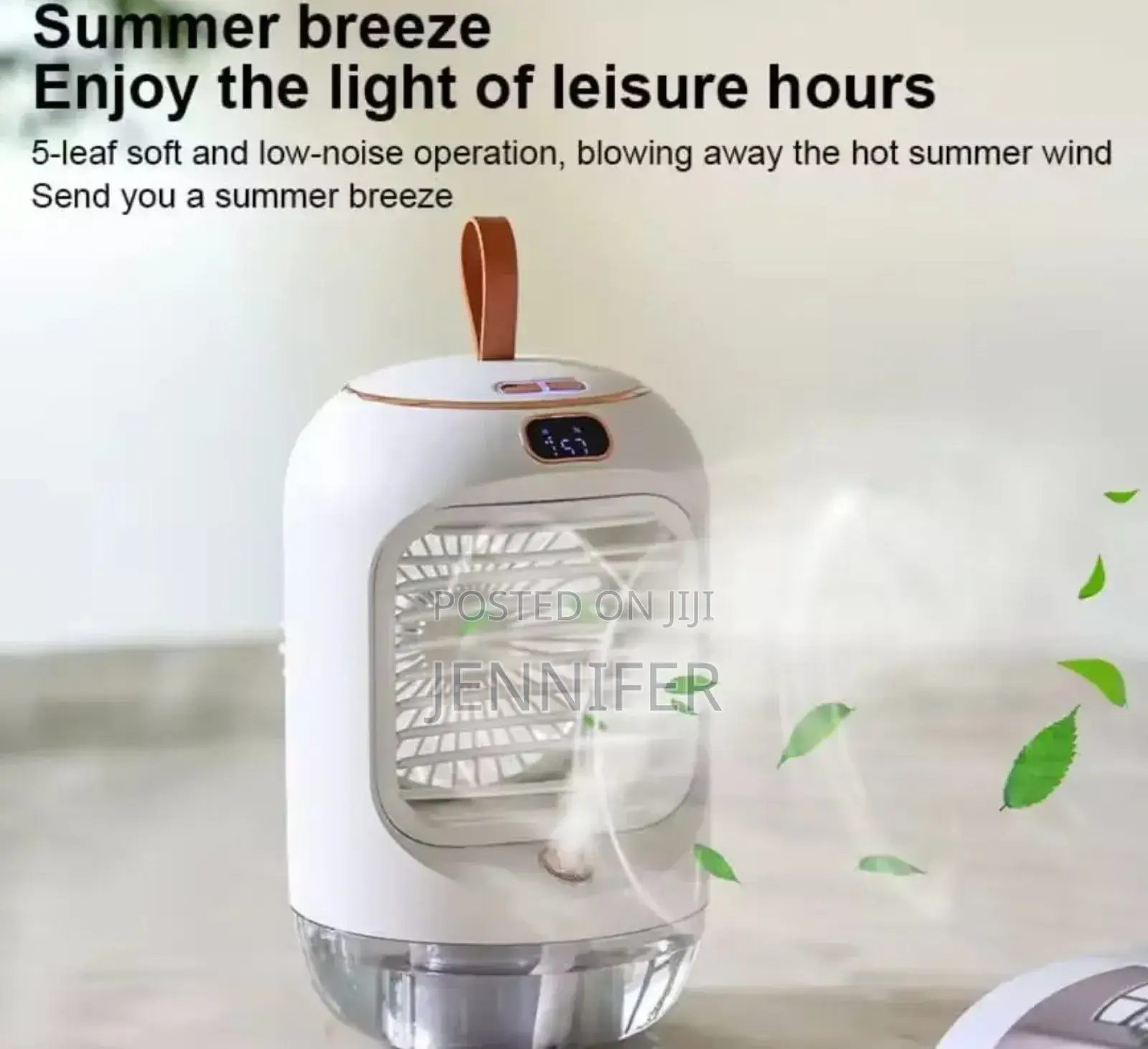 Rotating Cooling Humidifier Fan