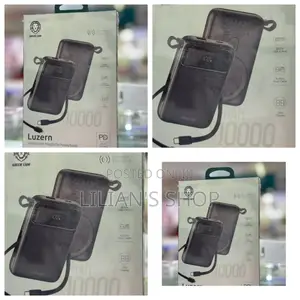 Luzern Greenlion 10000mah Power Bank Built in Cable