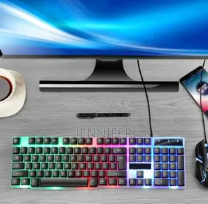 Wired Pro Gaming RGB Keyboard Mouse Combo