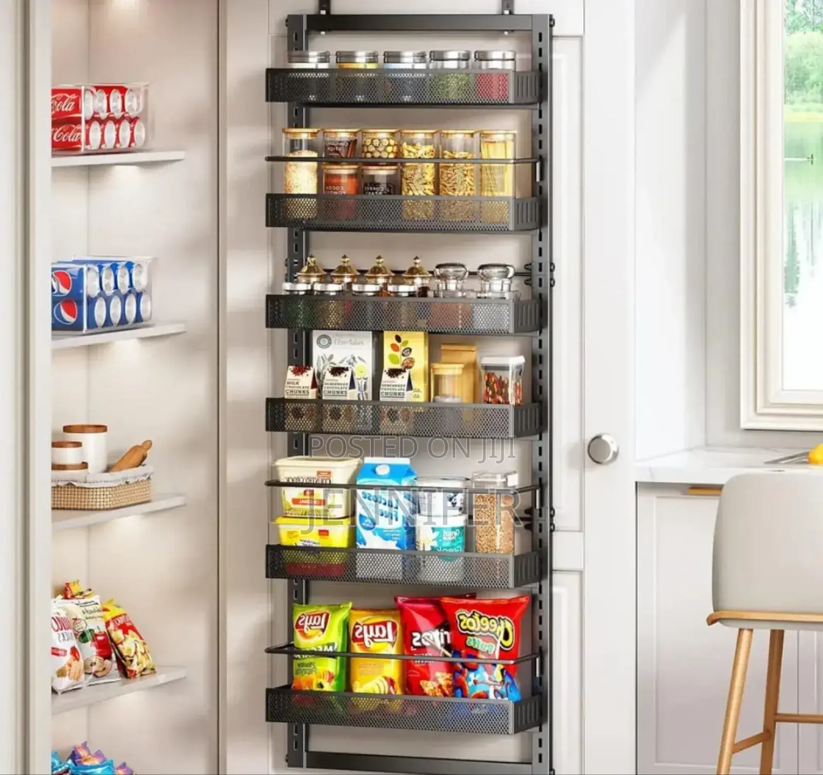 Over the Door Kitchen Rack Organiser