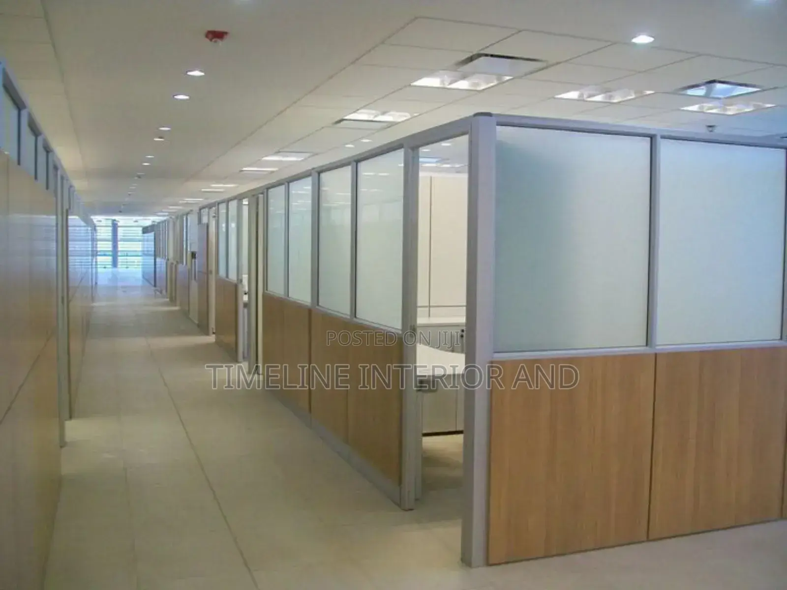 Aluminum Profile Glass Partition.