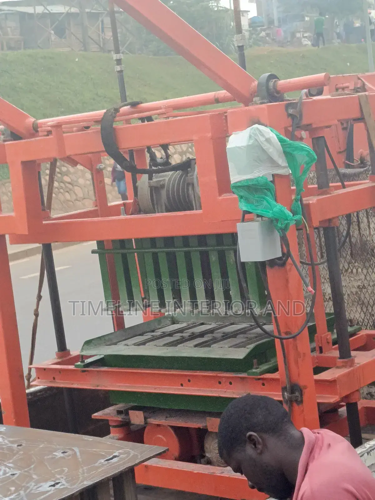 Concrete Block Machine