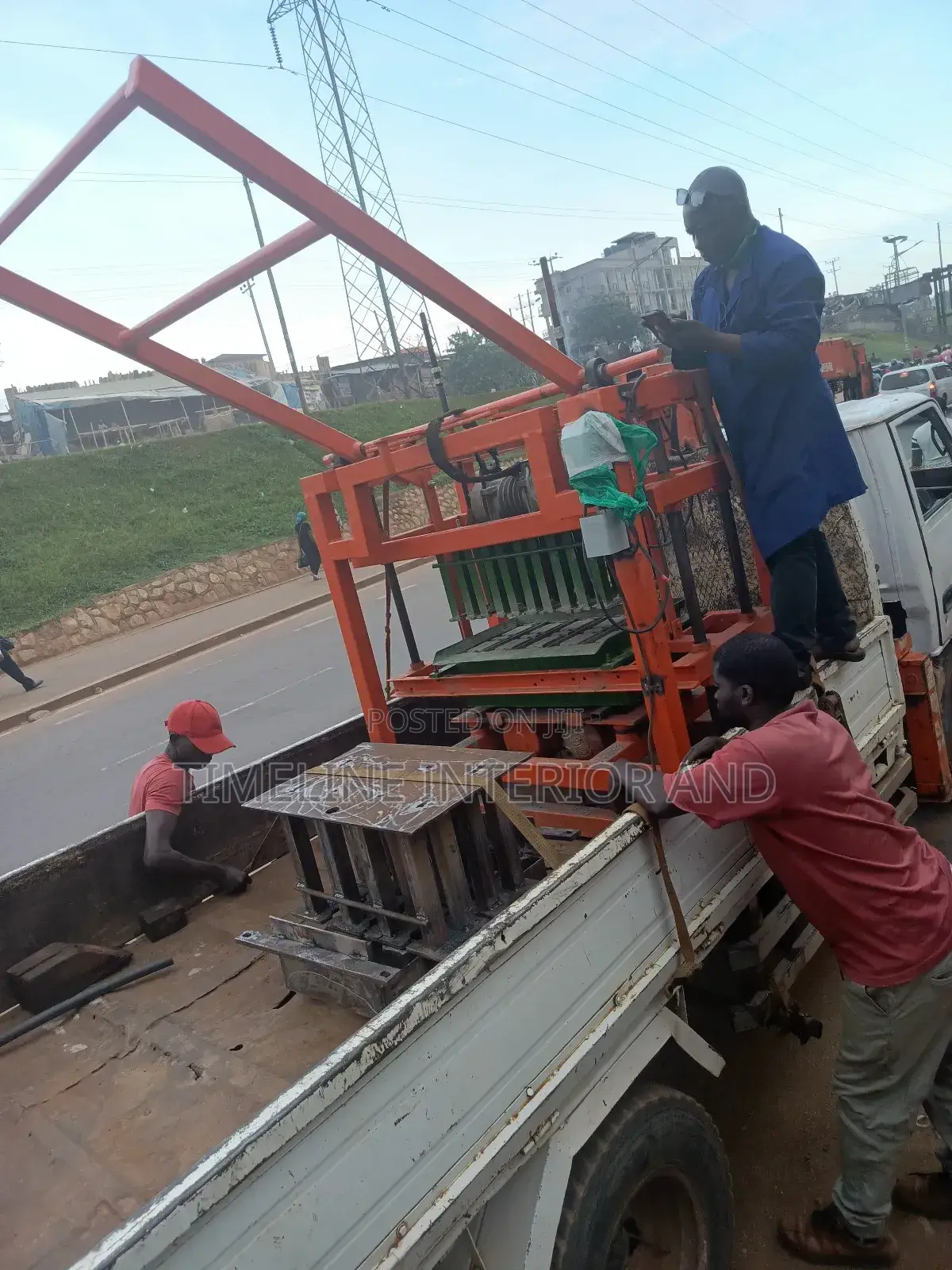 Concrete Block Machine