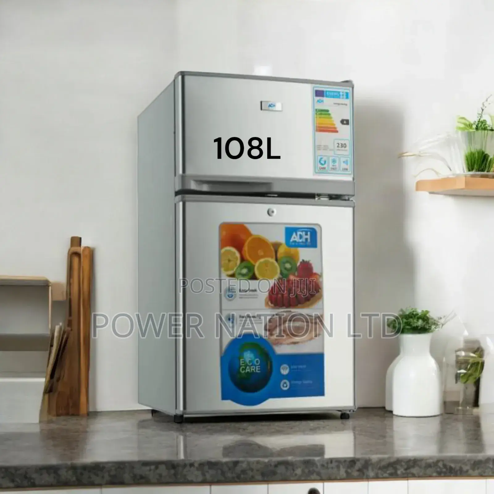108L Adh Double Door Fridge
