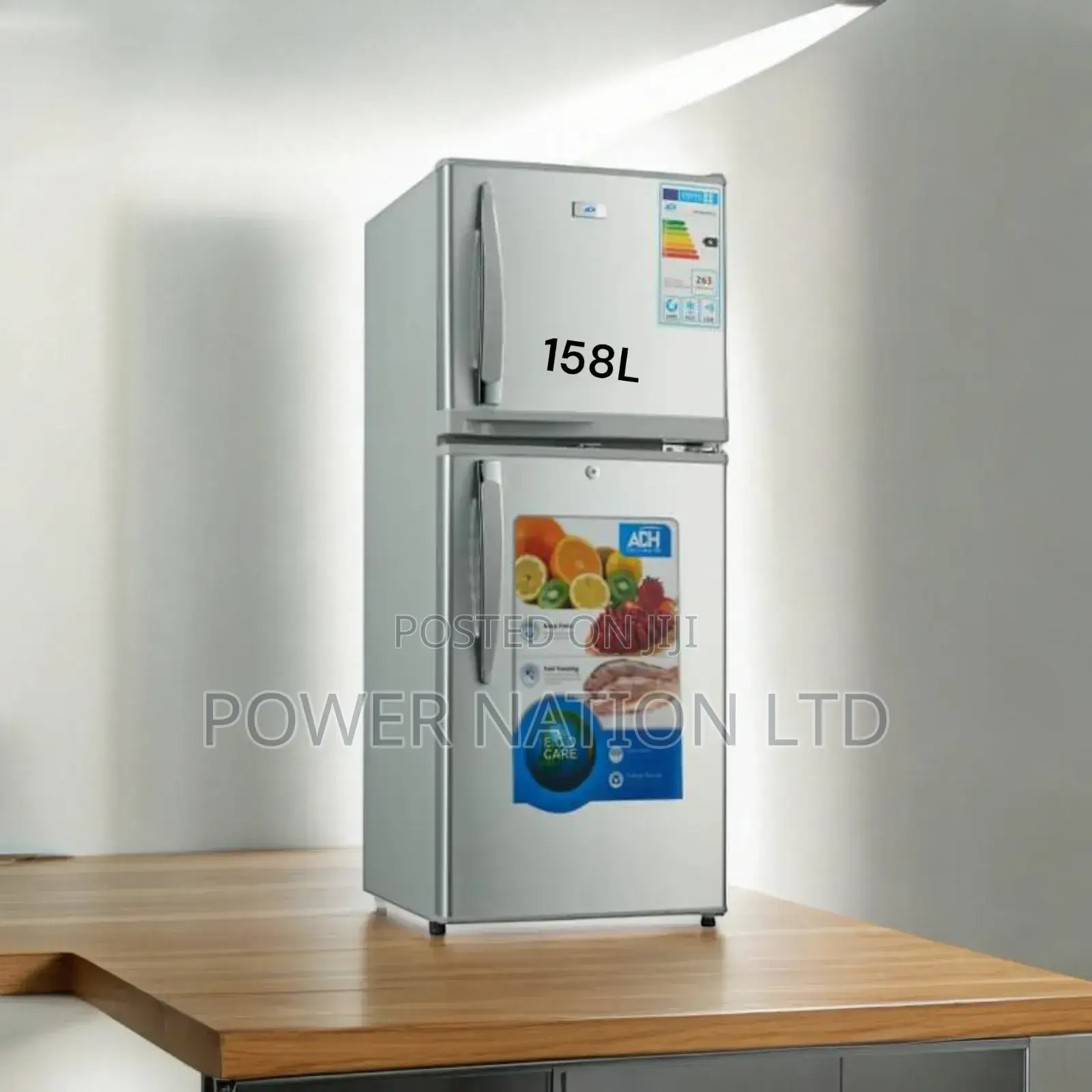 158L ADH Double Door Fridge