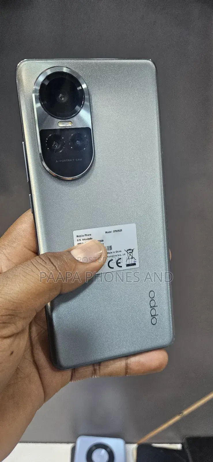 Oppo Reno 10 5G 256 GB Silver