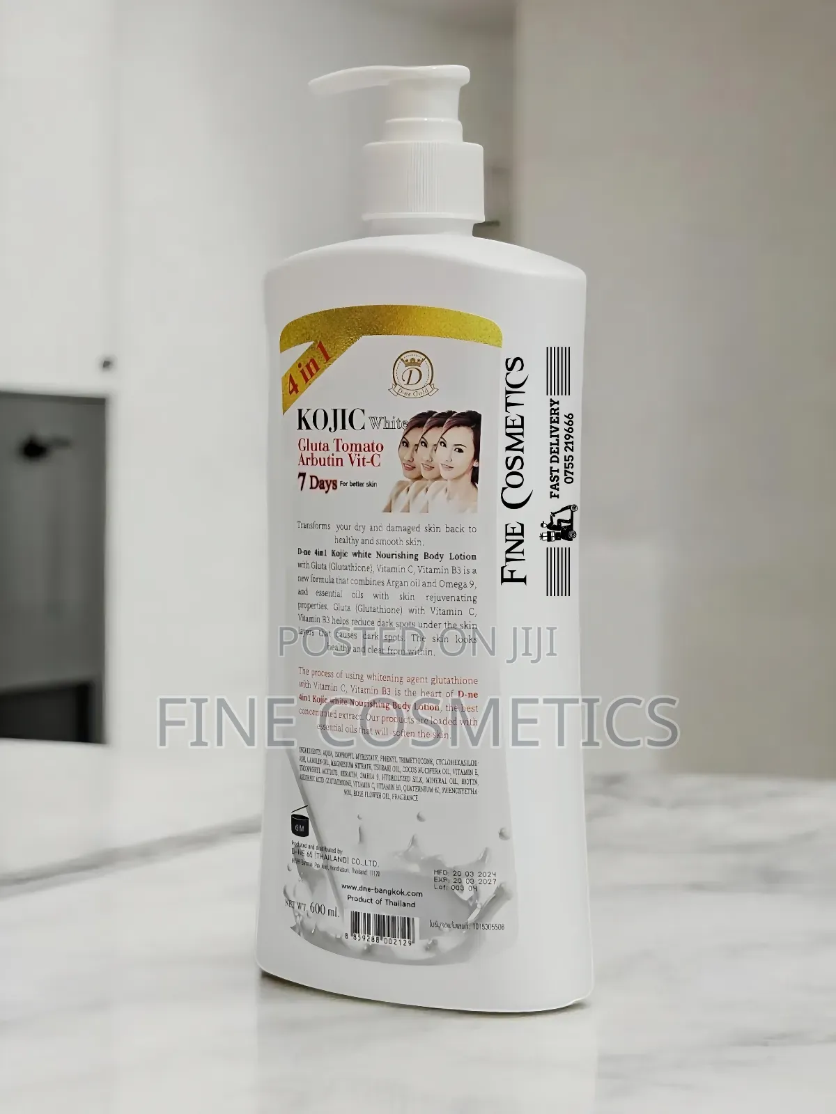 KOJIC WHITE Gluta Tomato Arbutin 7days Skin Whitening Lotion