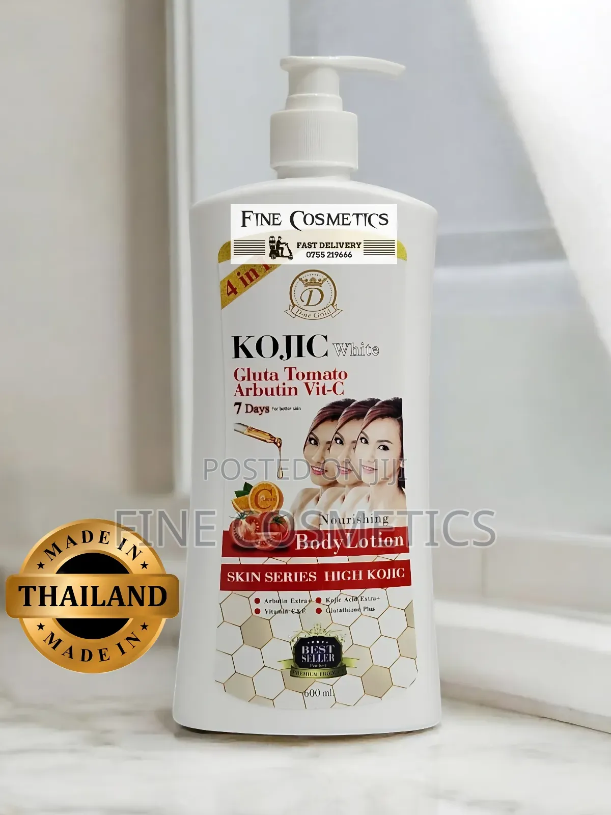 KOJIC WHITE Gluta Tomato Arbutin 7days Skin Whitening Lotion