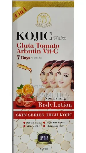 KOJIC WHITE Gluta Tomato Arbutin 7days Skin Whitening Lotion