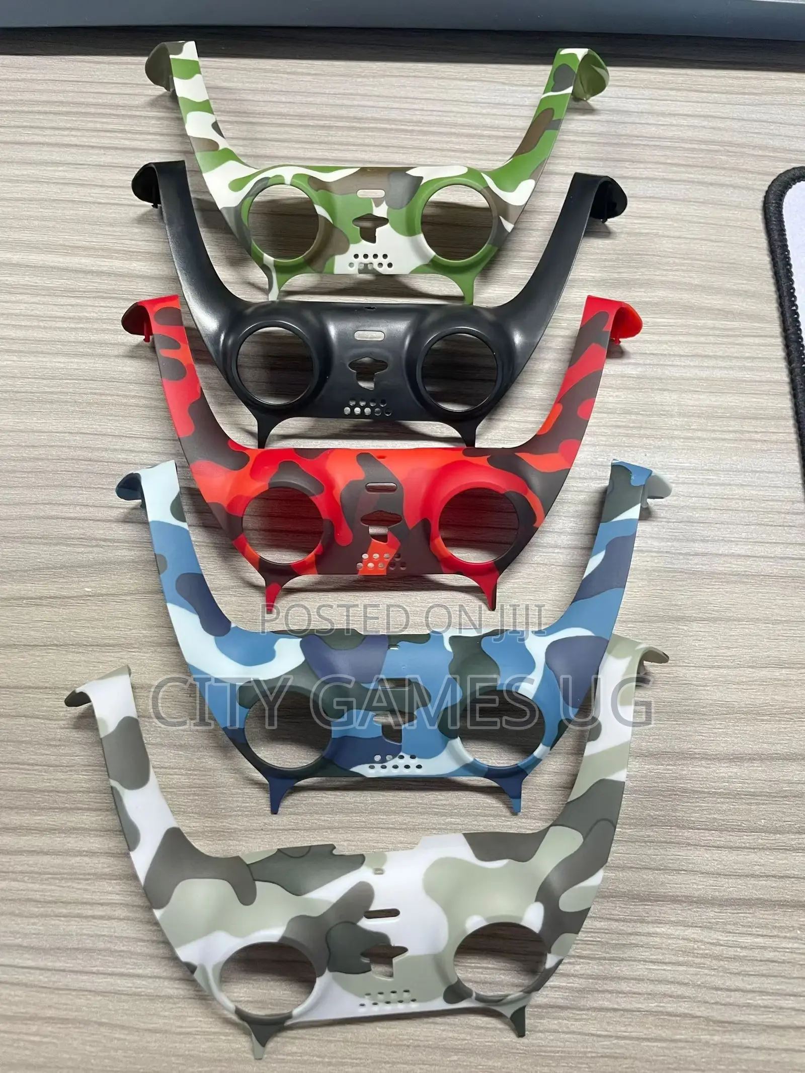 Playstation 5 Controller Trim- Black and Camouflage