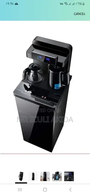 Automatic Smart Tea Bar Filling Machine WTH Water Dispenser