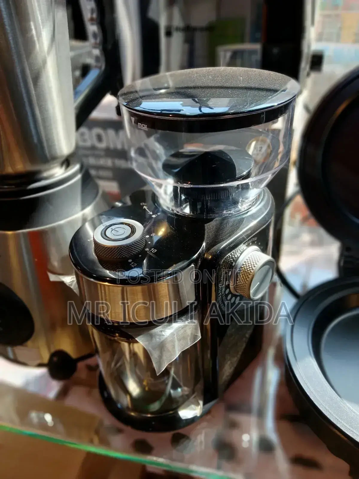 Electric Burr Coffee Grinder Machine