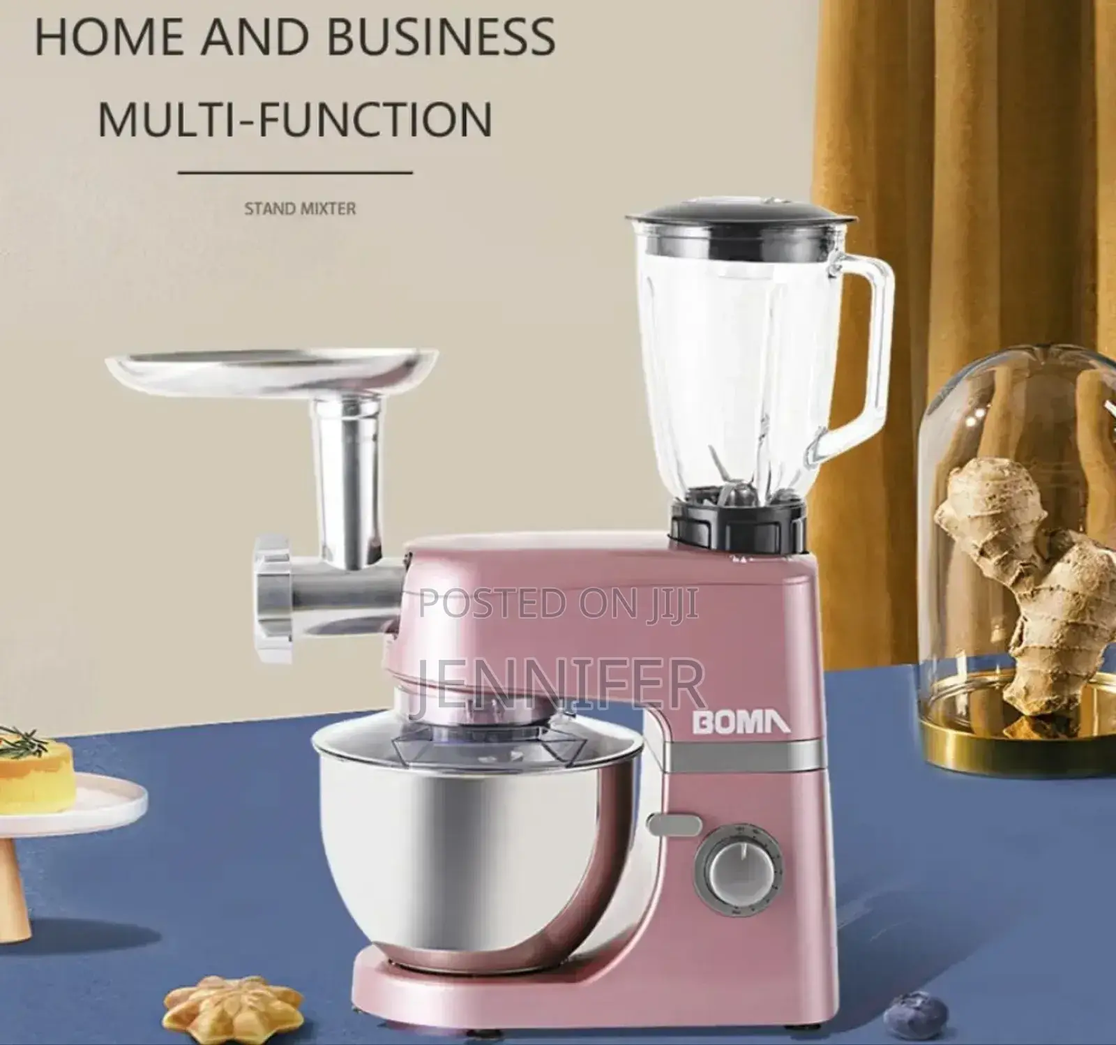 Boma Bm832 5 in 6 Litres Stand Mixer