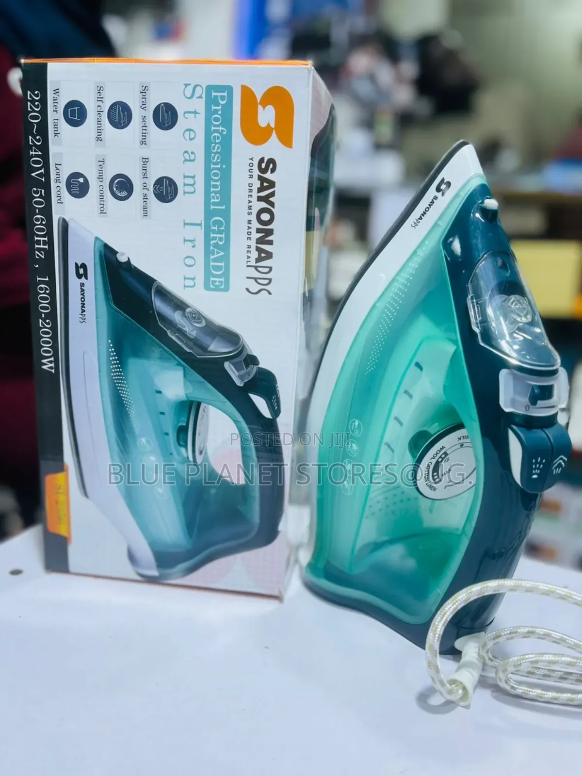 SAYONA Steam Flat Irons // 1200 - 2000w // SI_2255