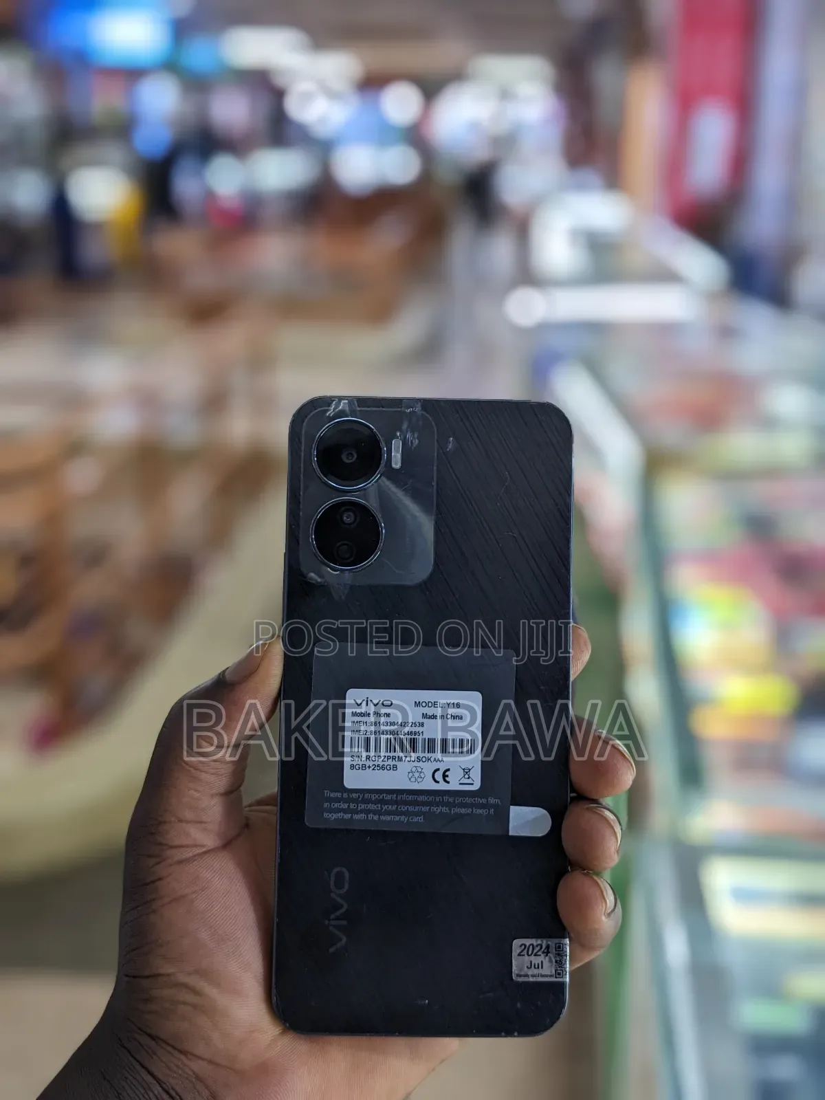 Vivo Y16 128 GB Black