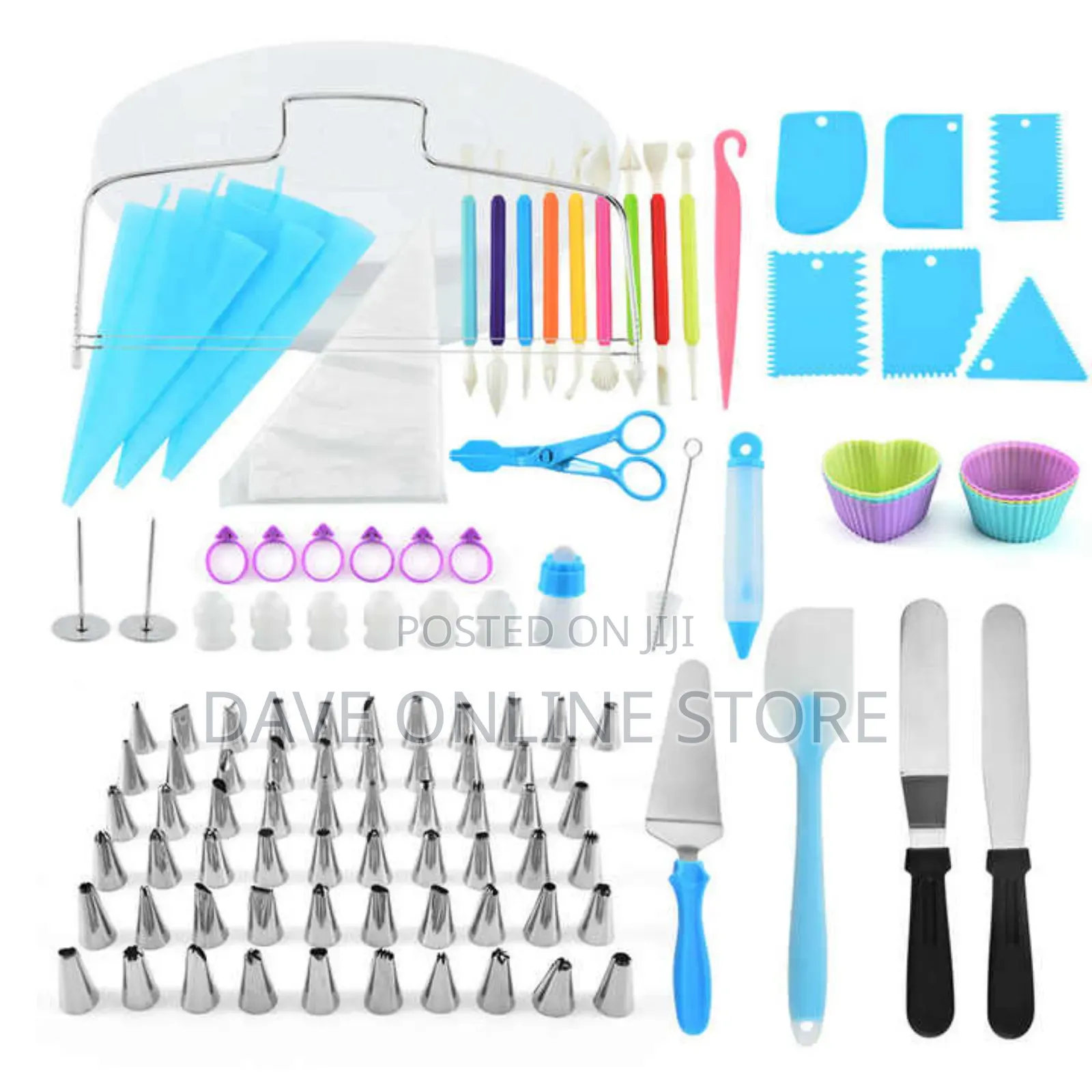 110 Pieces Cake Decoration Tools Accessories Kits