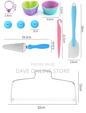110 Pieces Cake Decoration Tools Accessories Kits
