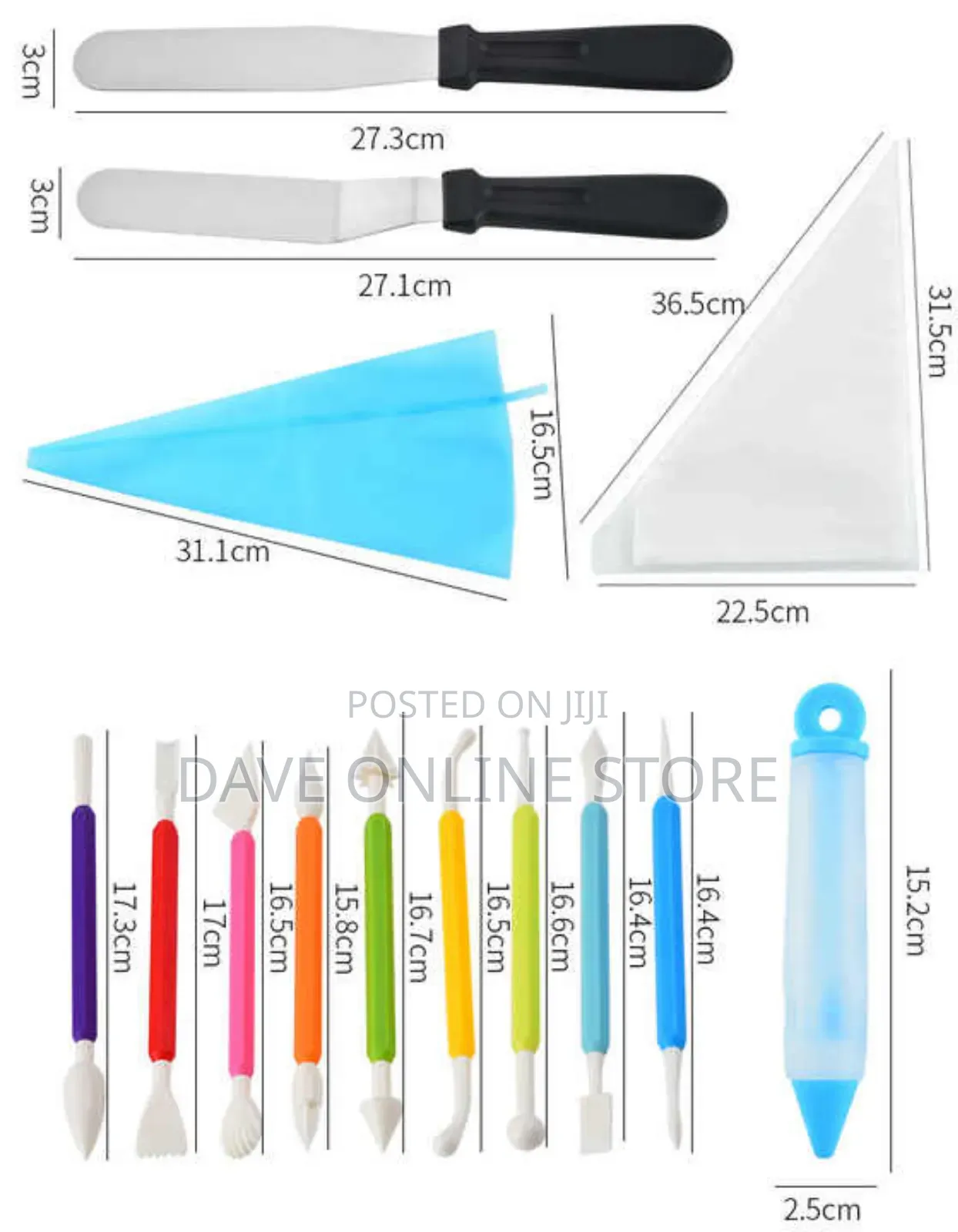 110 Pieces Cake Decoration Tools Accessories Kits