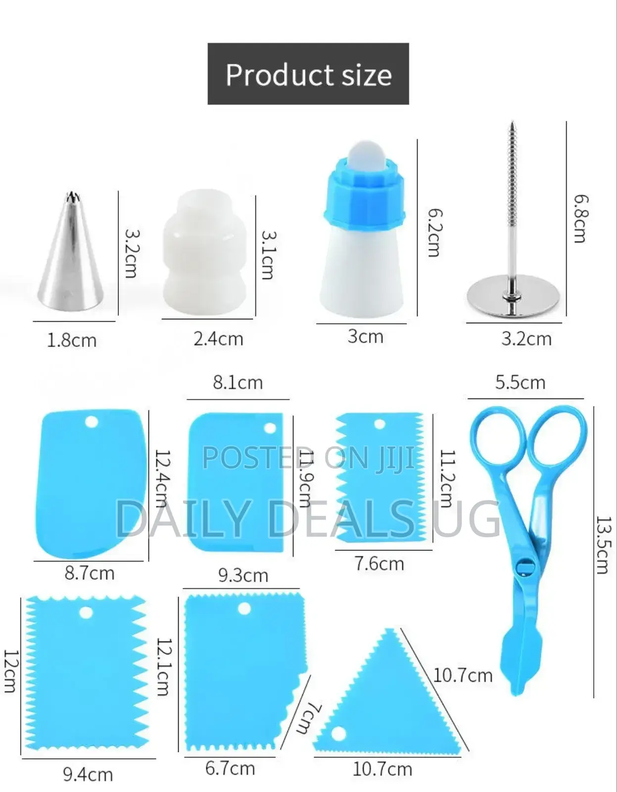 110 Pieces Cake Decoration Tools Accessories Kits