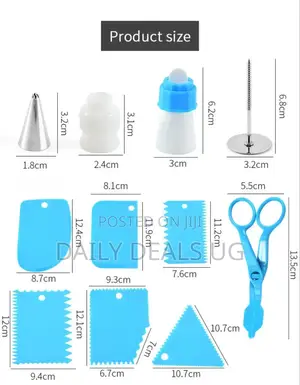 110 Pieces Cake Decoration Tools Accessories Kits