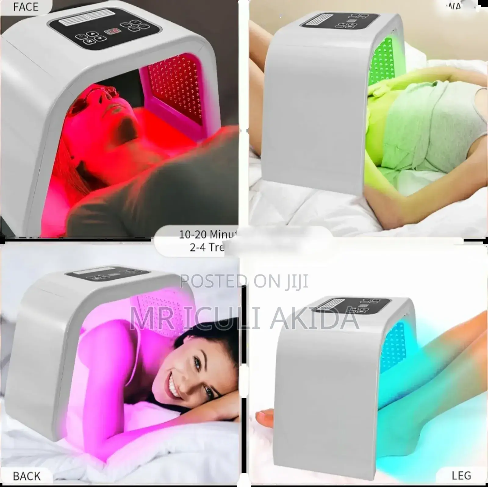 2color LED Therapy Light Face Mask Beauty Equipment Machine