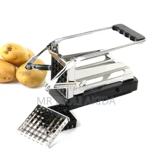 Stainless Steel Potato Chipper WTH Rubber Suction Base