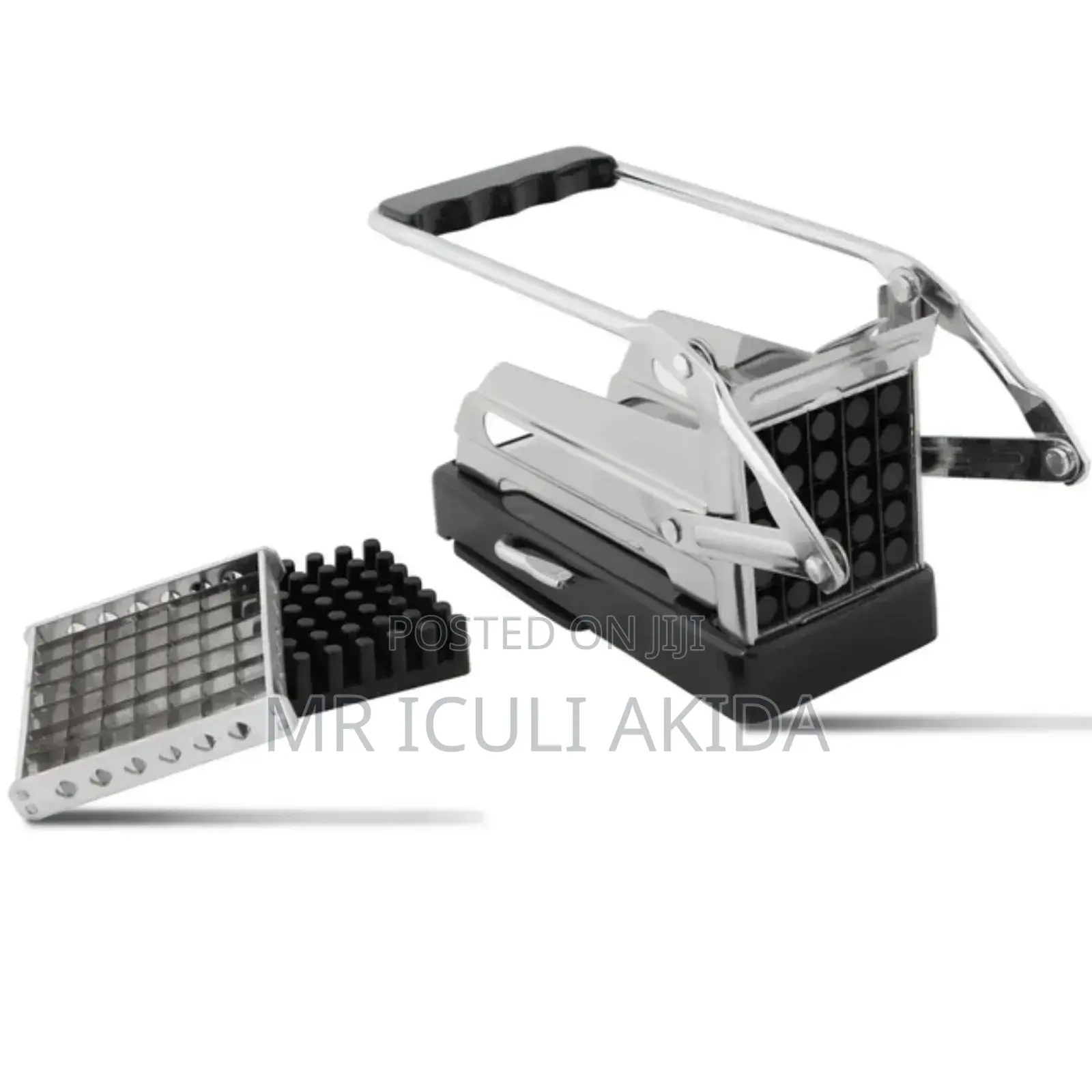 Stainless Steel Potato Chipper WTH Rubber Suction Base