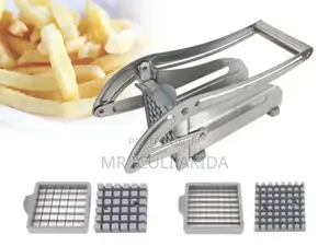 Stainless Steel Double Blade Kitchen Potato Chipper