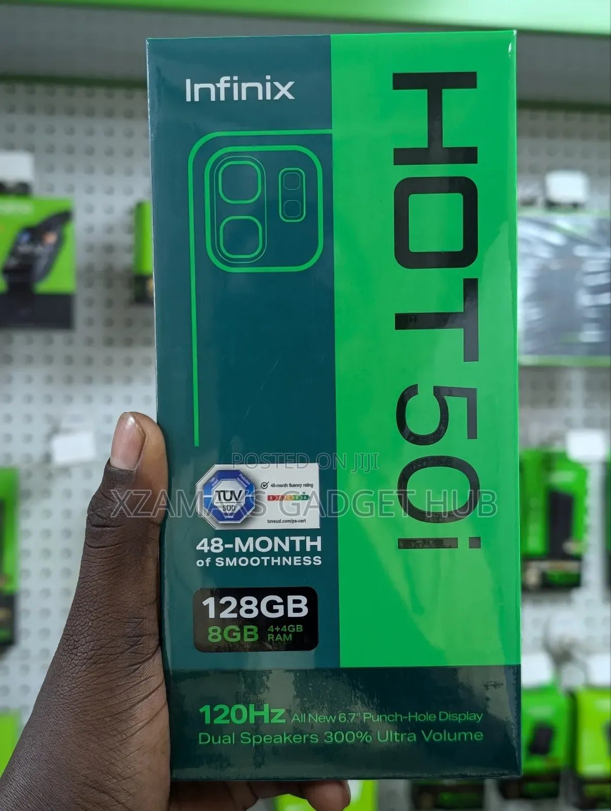 New Infinix Hot 50i 128 GB Black