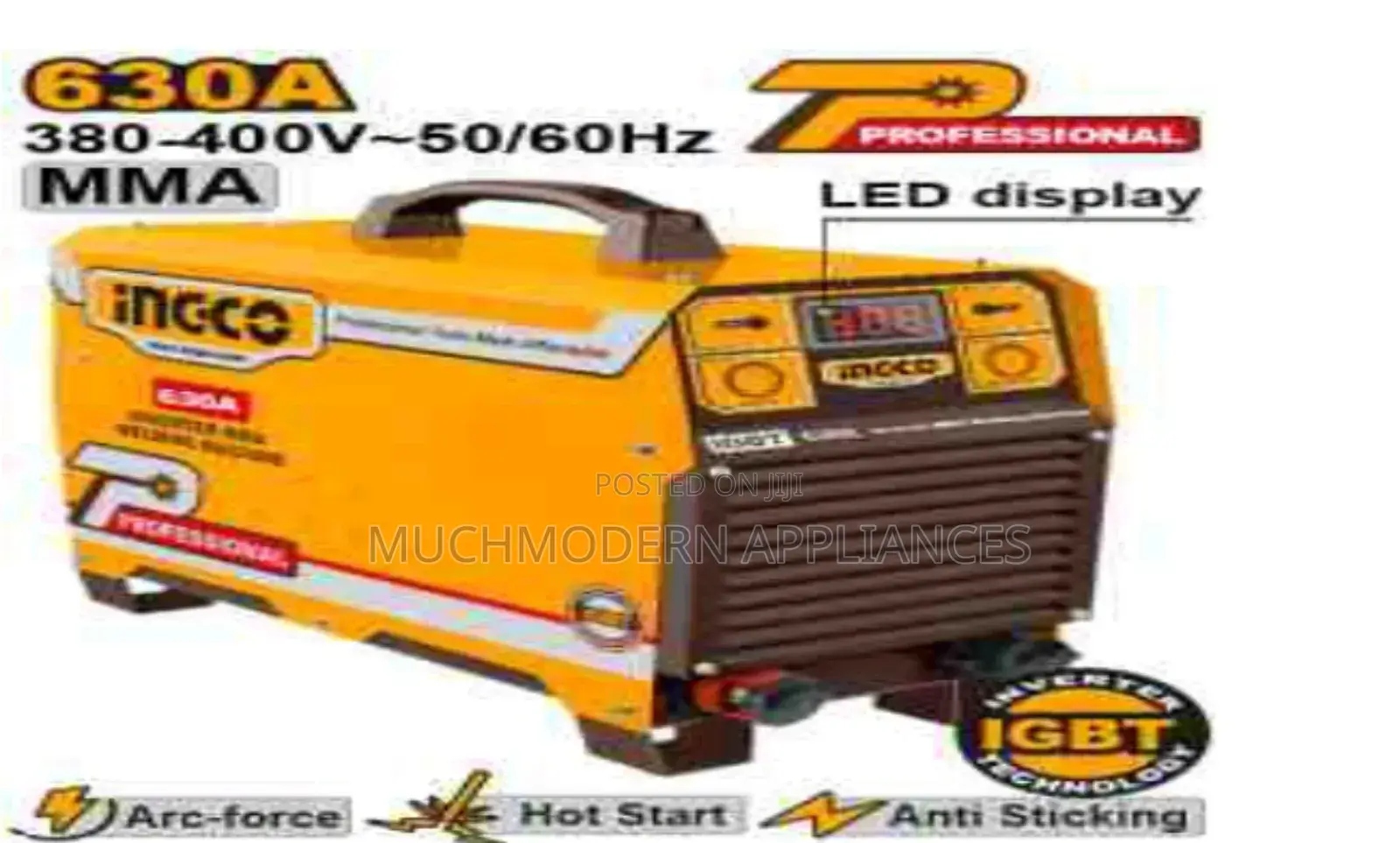 Inverter MMA Welding Machine 630A