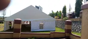 500 Seater Tent White PVC Material