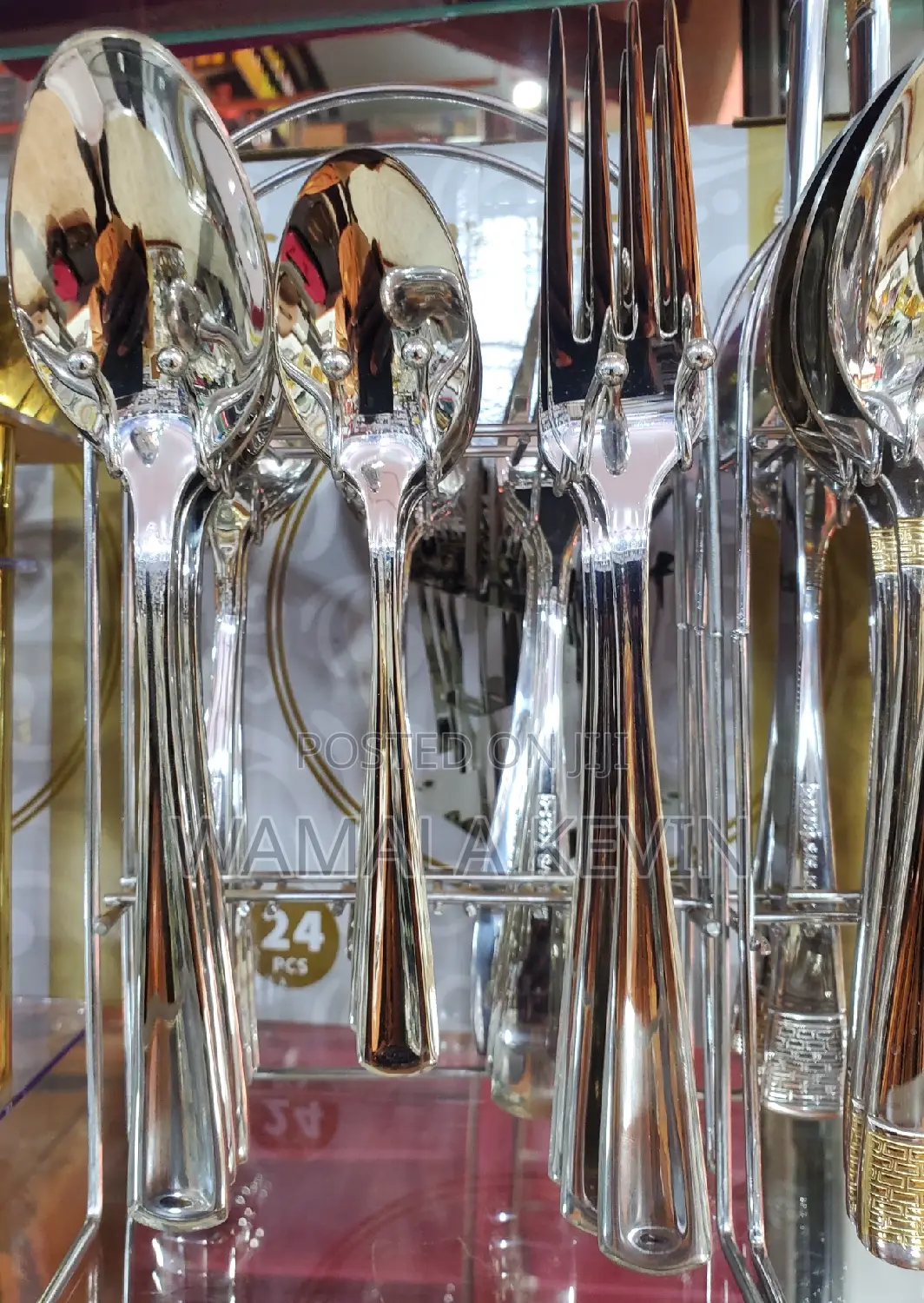 Stainless Steel Cutlery Set 24 PCS