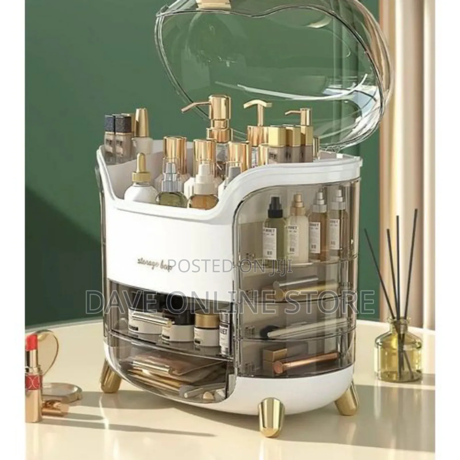Easy Cosmetic and Jewelry Storage Box - Multicolor