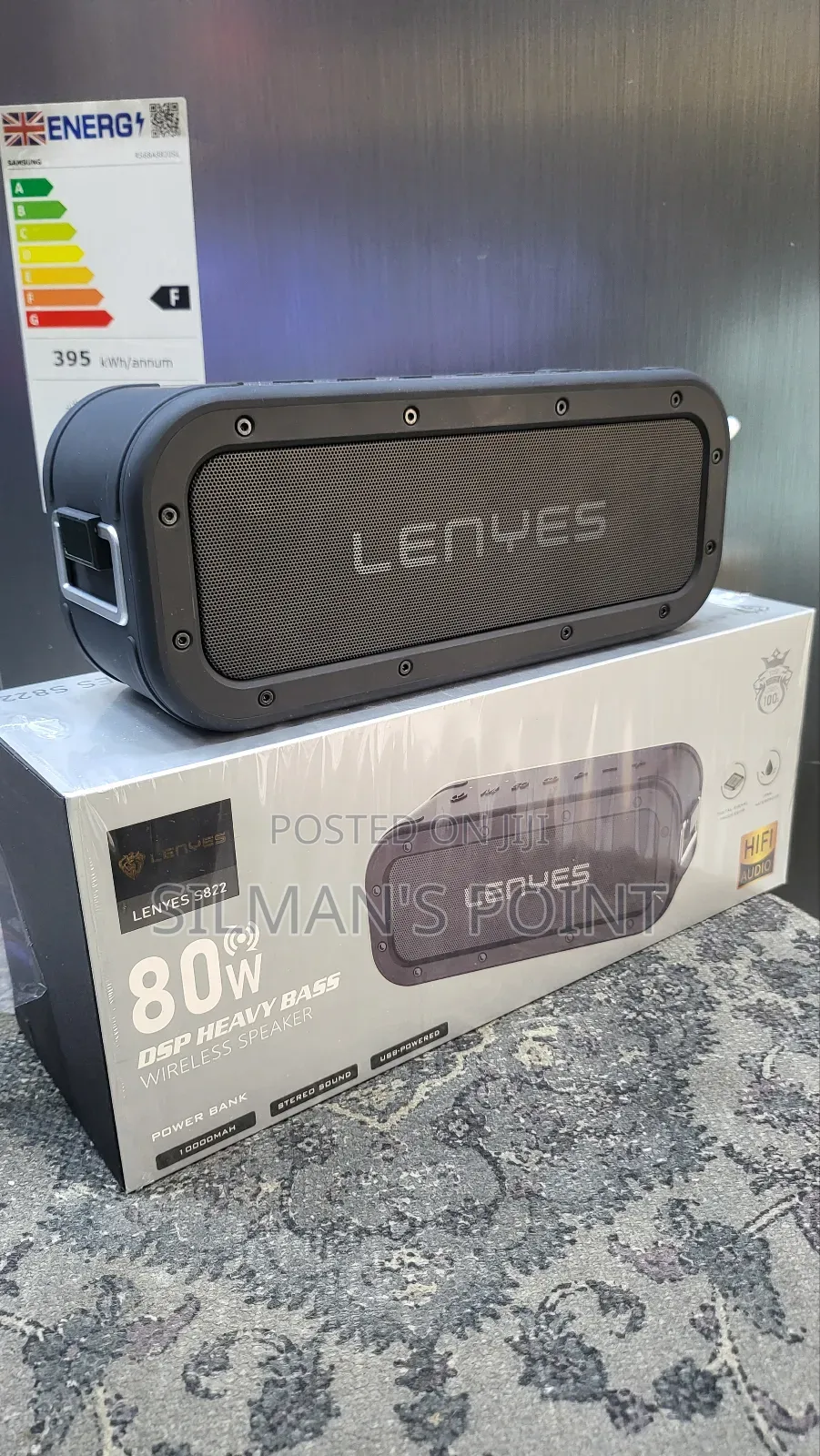 Lenyes 80W Bluetooth Speaker