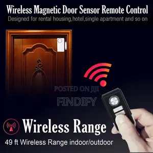 Wireless Anti-Theft Remote Magnetic Door Sensor Alarm
